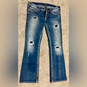 Silver Jeans Blue Leg Denim